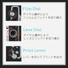 Instax Mini Evo Camera with Case, 40 Films, 32GB MicroSD Card, Screen Protector, and Decorative Pen (Brown, 7-Piece Set)