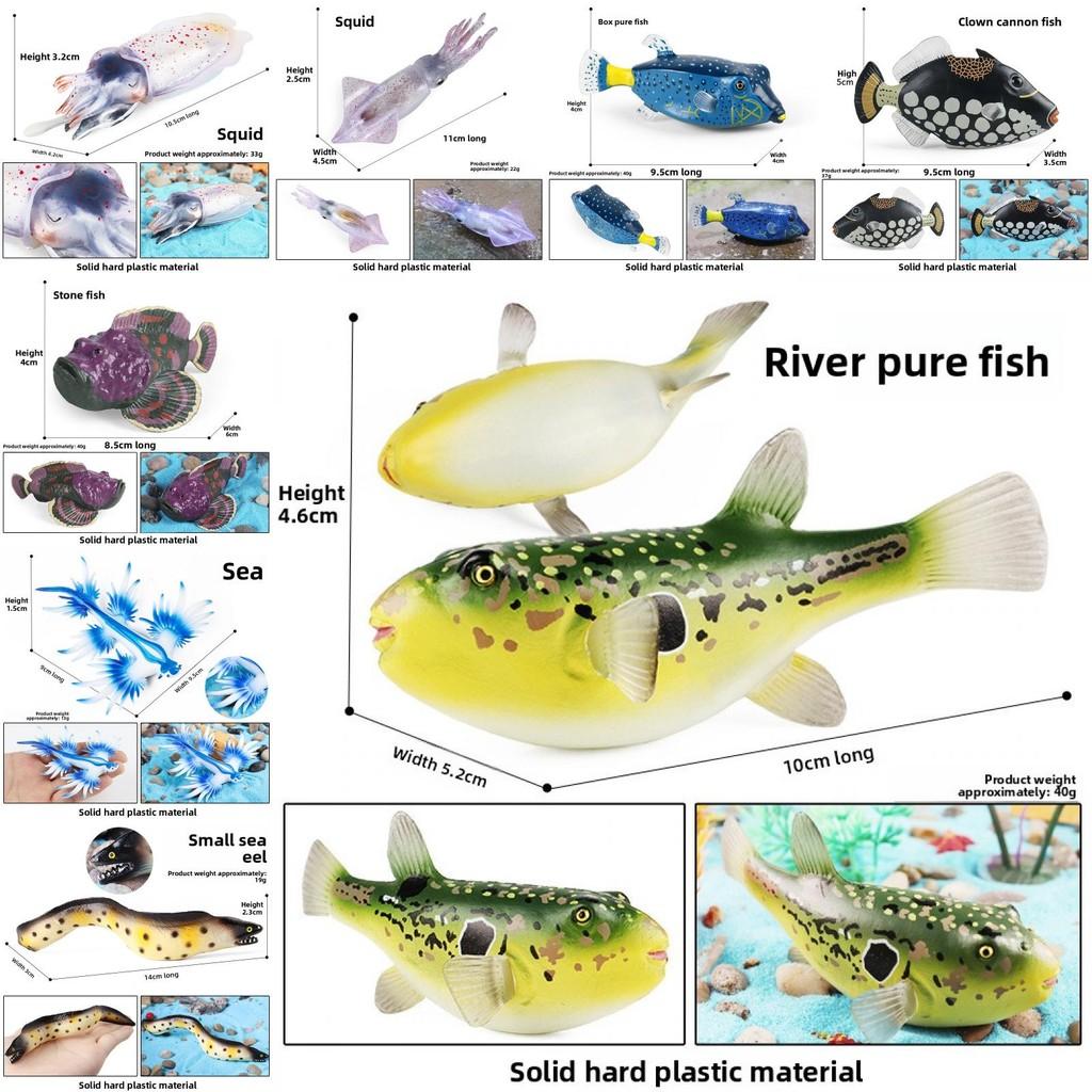 Tropical Fish Tank Decor Plastic Model Marine Animal Toy For Aquarium Enthusiasts