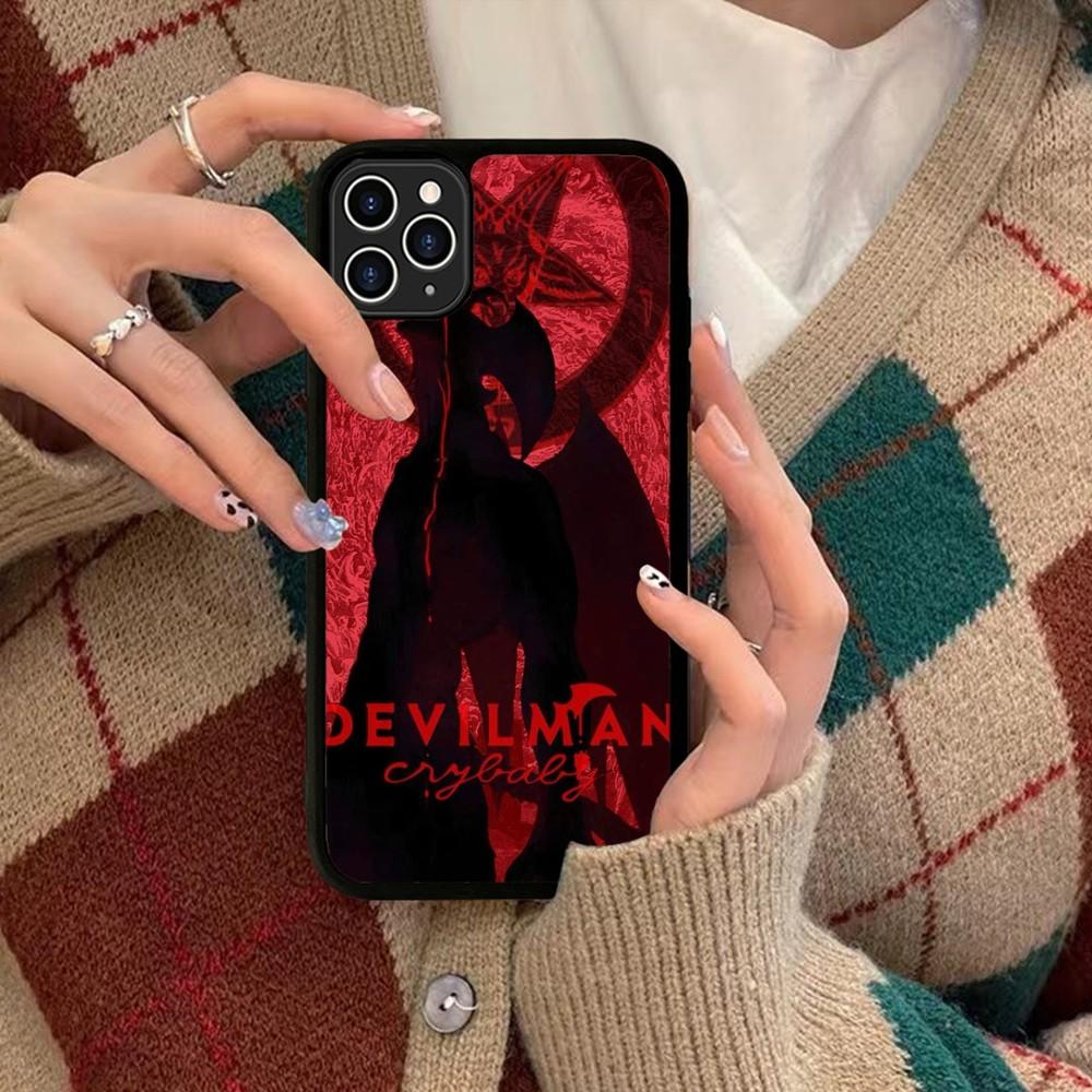 Anime D-Devilman C-Crybaby Phone Case Silicone PC+TPU For For IPhone 11 12 13 14 15 16 Plus Pro Max Cover