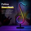 Table Lamp Music Note Night Light RGB 16 Million Colors Media Streaming