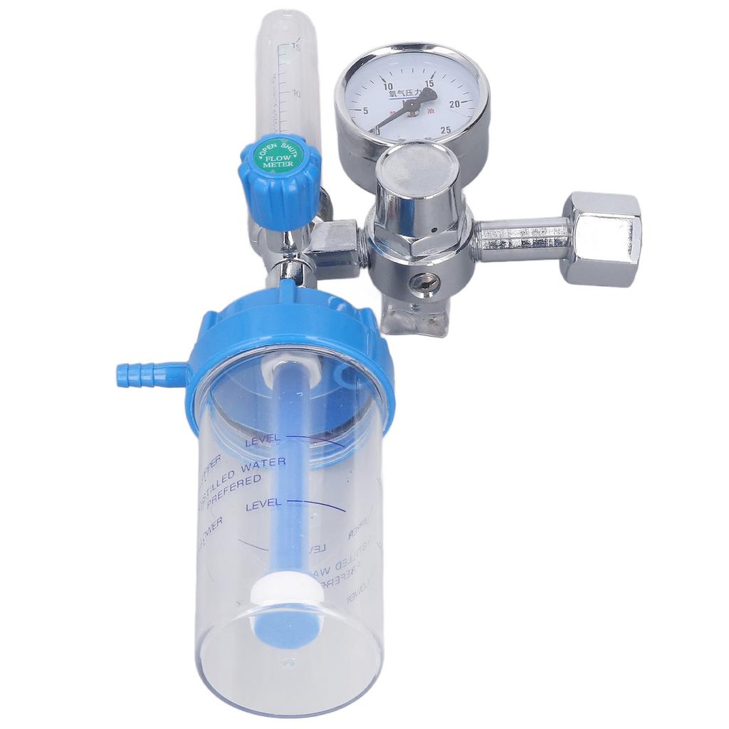 Y008 Regulator ciśnienia tlenu typu boja inhalator miernik przepływu absorbent z wlotem BSP 58 cali