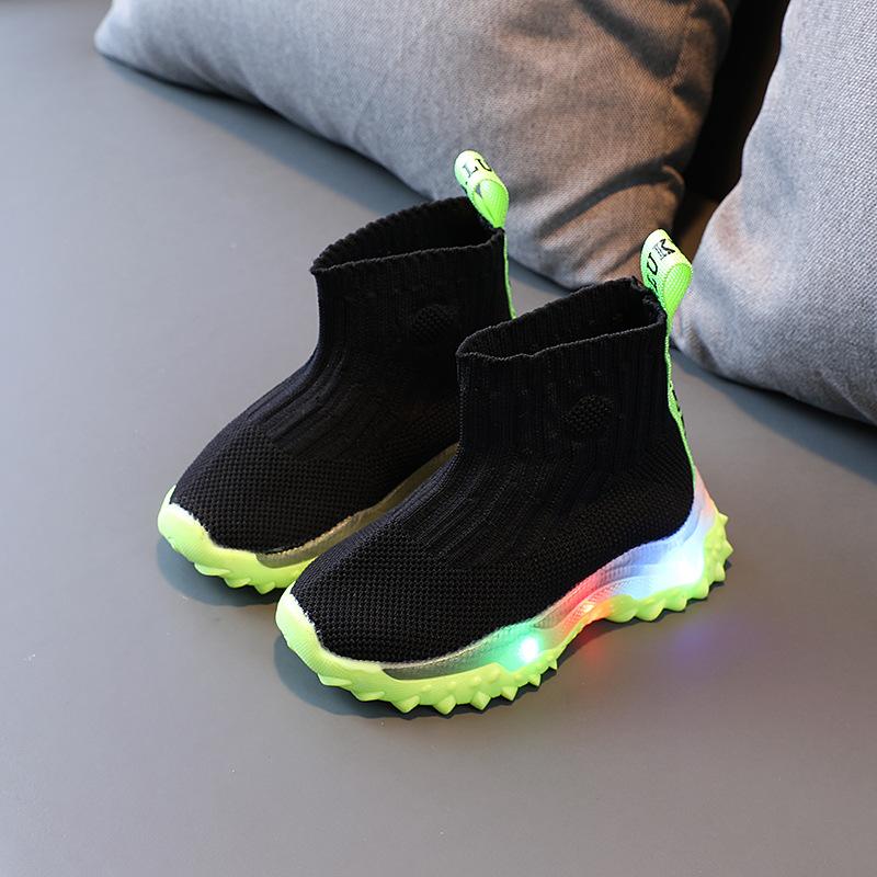 Children's Sneakers Glowing Kids Light Up Shoes Boys Illuminated Sneakers Sport Shoes for Girls Luminous Shoes