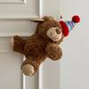 Birthday Teddy Bear Plush Toy Stuffed Animal Birthday Hat Cute Home Decor Children Boys Girls Birthday Gifts