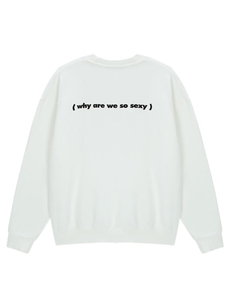 ASIF CALIE Calie Gurls Sweatshirt White