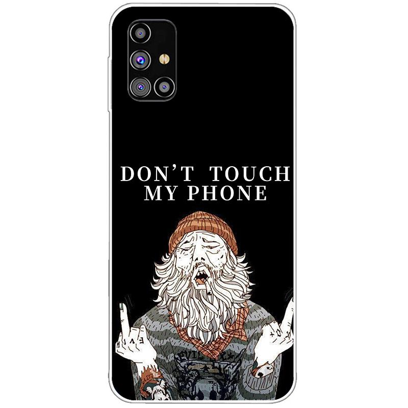 Do Samsung Galaxy A31 A51 A71 Etui Silikonowe Tylne Etui Telefoniczne Do Samsung A315 A515 A715 Miękkie Etui Zderzak Coque z Kreskówką