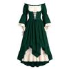 Medieval Dress Court Renaissance European And American Vintage Costume Puff-sleeve Waist-cinched Dresses Halloween Costume