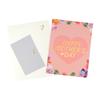 Beautiful Mother's Day Cards Writable Card Flowers Design Holiday Greeting Card Thank-You Blessing 3D Pop-Up Design