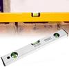 400mm Sliver High Precision Magnetic Aluminum Alloy Bubble Ruler Spirit Level Bubble Spirit Level High Precision Spirit Level
