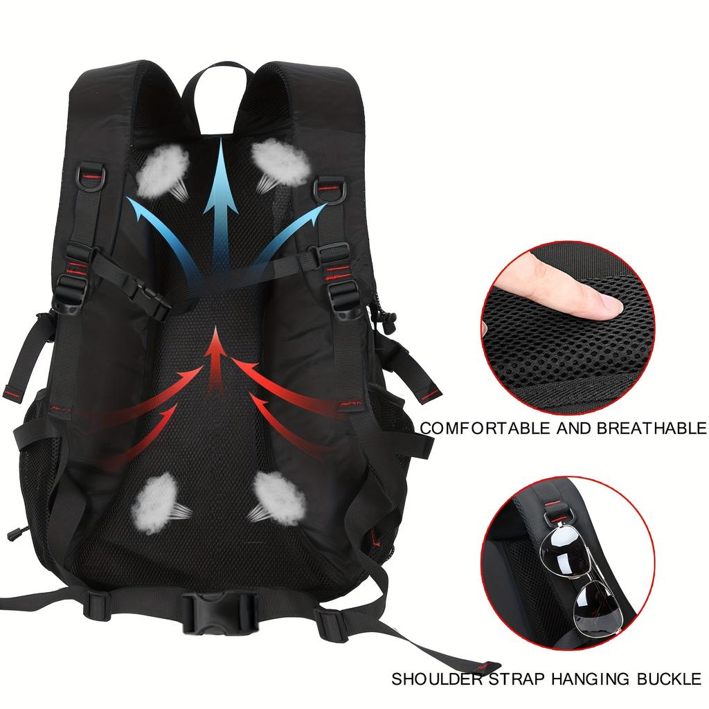 40L Waterproof Lightweight Travel Backpack Large Capacity Outdoor Hiking Backpack Camping Backpack Christmas, Halloween And Thanksgiving Gifts
