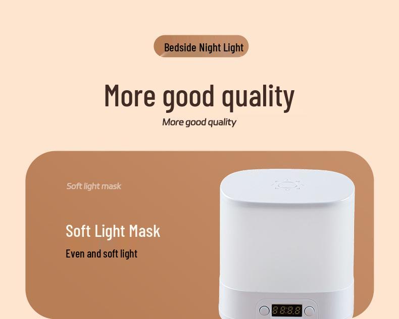 Rechargeable Touch Night Light with Remote - Eye Protection Table Lamp for Postpartum Baby Feeding & Bedroom Sleep