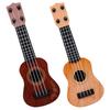 2 Stück Simulations-Ukulele Kleine Gitarre Kinder Musikinstrument Früherziehung Schöne Gitarre für Kinder Familienzusammenkunftsgeschenke