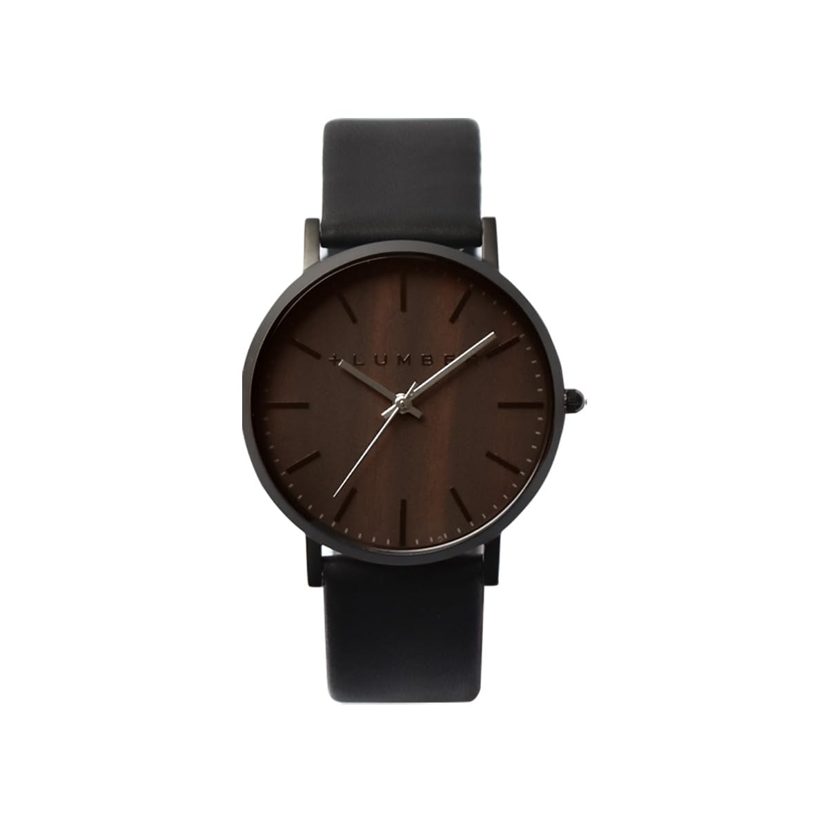 

A beautiful and simple watch with a genuine wood grain dial WATCH 1100 (ebony)