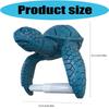 Bathroom Wall Tissue Rack In Resin for One Roll, Toilet Paper Holder with Coastal Figure Accent and Space Saving Placement for Daily Bathroom Use