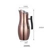 304 Stainless Steel Pot Cold Water Boiled Cup Pot Golden Gold Ice Cold Freeze Kettle BEER JAR Bar Fruit Juice Red Wine Divider