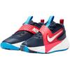 Nike Team Hustle D 12 Wygodne Dopasowanie Trwałe Oddychające Niskie Buty do Koszykówki Trampki Dziecięce Granatowe HF6280-401