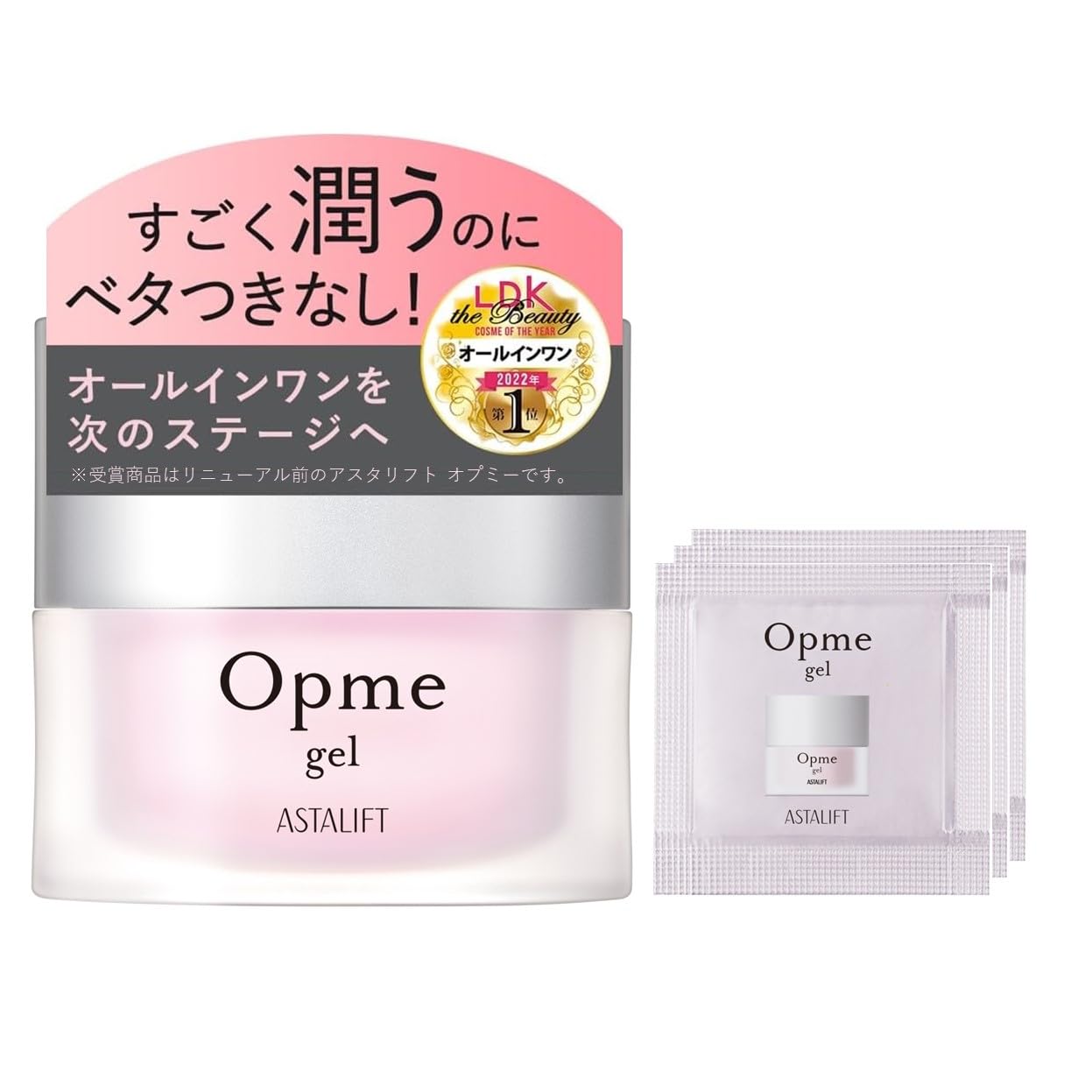 

Astalift Opme Gel 60 г увлажняющий гель месячного хранения 3 Pure Collagen Gel Cream (примерно 1,5 поставки) Все в одном [только официально] (включает 0,7 г