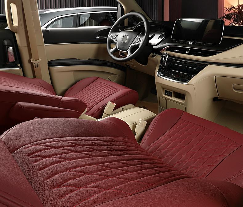 Buick Landzun GL8 Seven-Seat Leather Car Seat Cushion - All-Season Upholstery