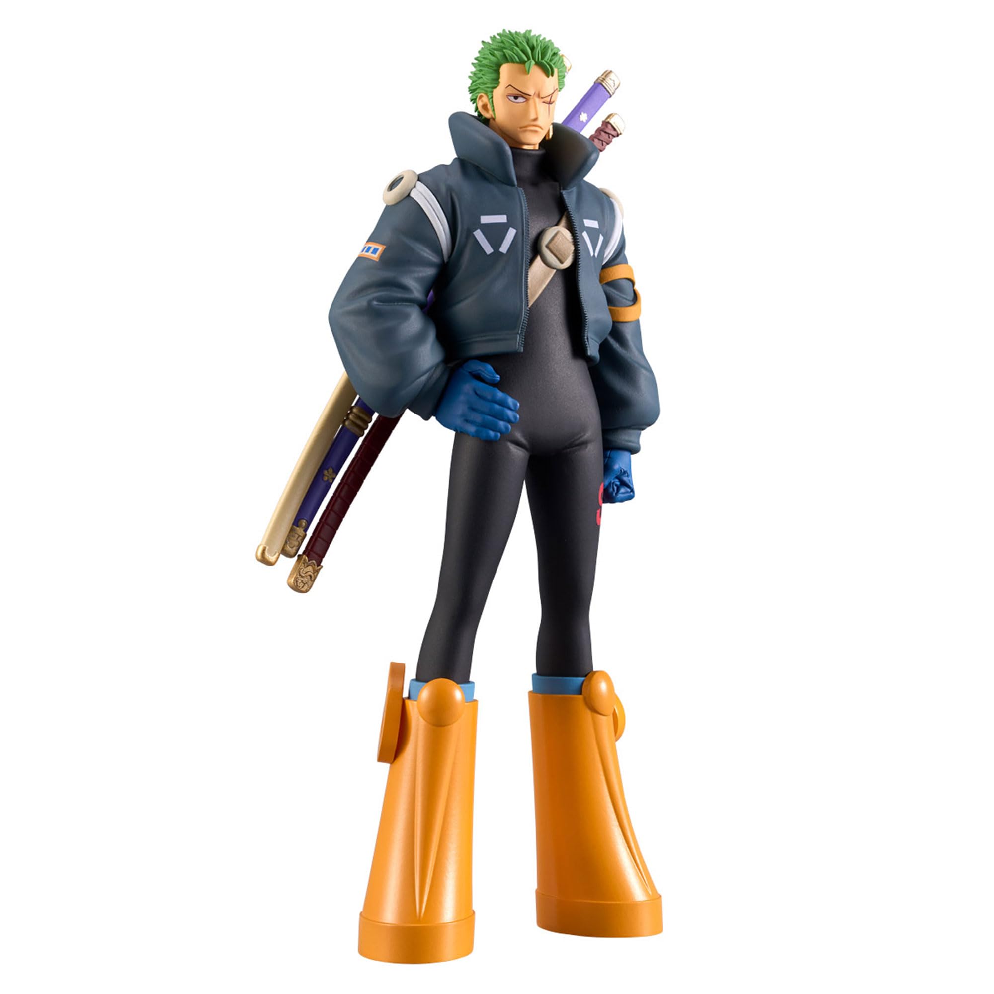 Banpresto Unisex Bunt Figurine One Piece Egghead Roronoa Zoro Grandline Series - Bild 4