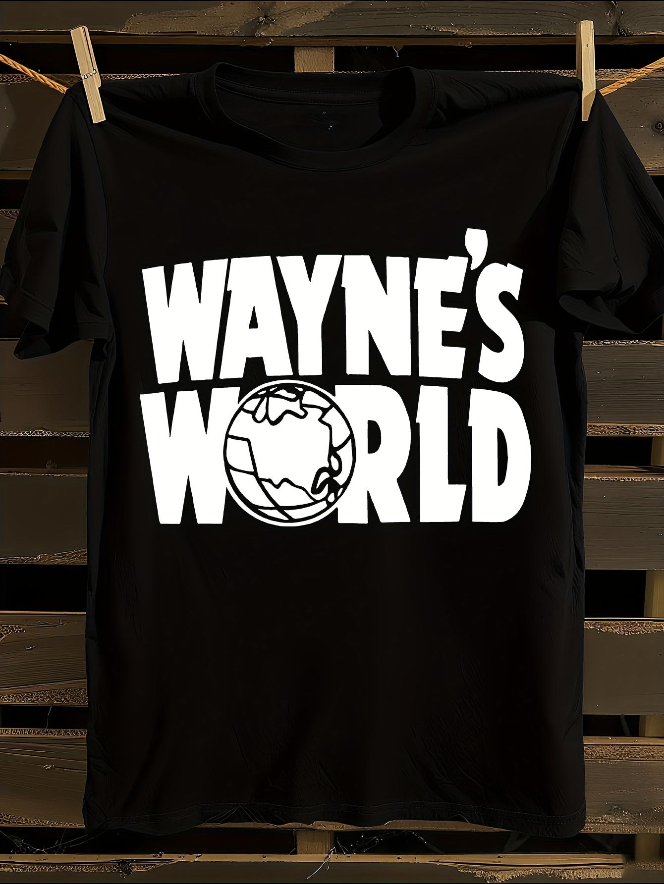 Wayne s World Iconic Logo Tshirt XL