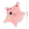 Interactive Spinning Wheel Colorful Parrot Toys For Small Birds Chewing Exercise Cage Accessories With Rotating Rattle