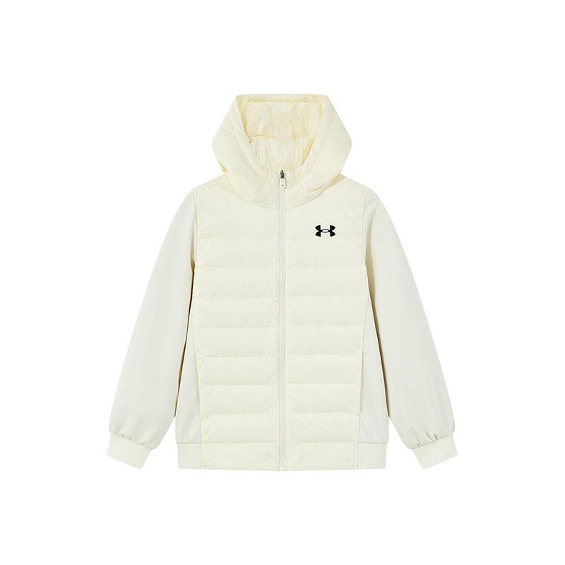 Детская пуховая куртка Under Armour Кремово-белая 254306841-279 165