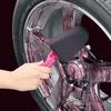 CARMATE Car Wheel Cleaning Sponge Ultra Fine Microfiber Purple Magic Wheel Sponge Straight Spoke Type C166