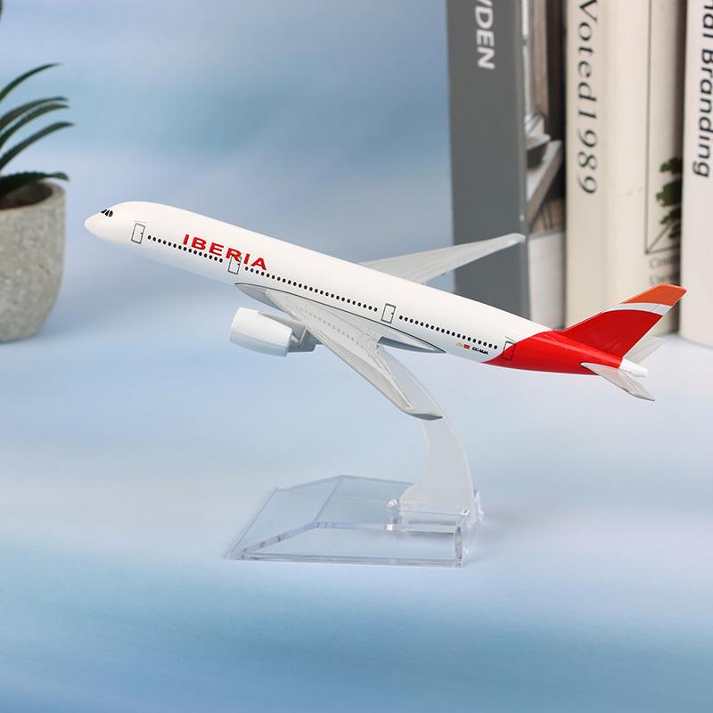 16 cm Iberia 330 Legierungsflugzeugmodell Maßstab 1:400 Metall Flugzeug Replika Diecast Flugzeug Luftfahrt Sammlerstücke Spielzeug für Jungen