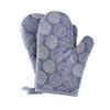 2Pcs Heat Resistant Oven Gloves Non-Slip Silicone Mitts for Baking Grilling Microwave Cooking Gloves for Hot Dishes
