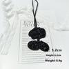 1 Piece Butterfly Applique Patch Hanging Rope Keyring  Starfish Sequin Handmade Beaded Clothing Sew On Patches Pendant