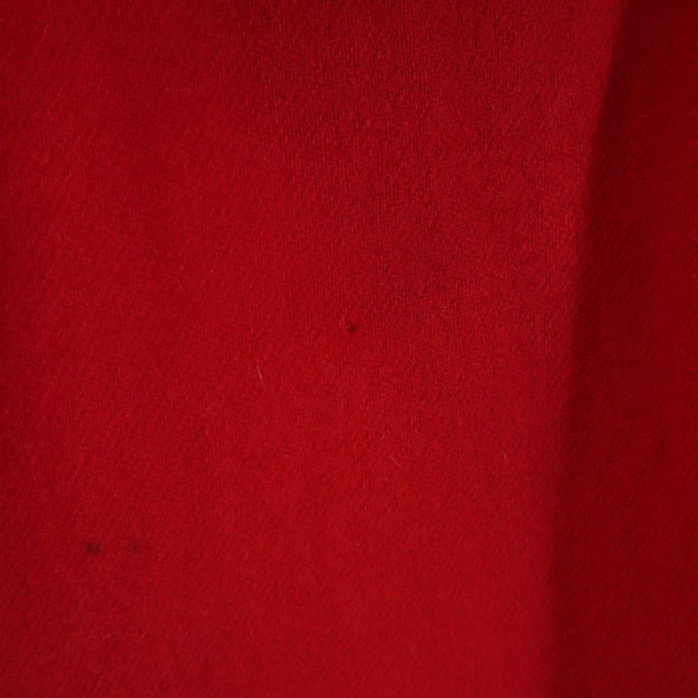 McGregor 50s 60s Wool Vintage Long Sleeve Open Collar Shirt S Red Men's Used