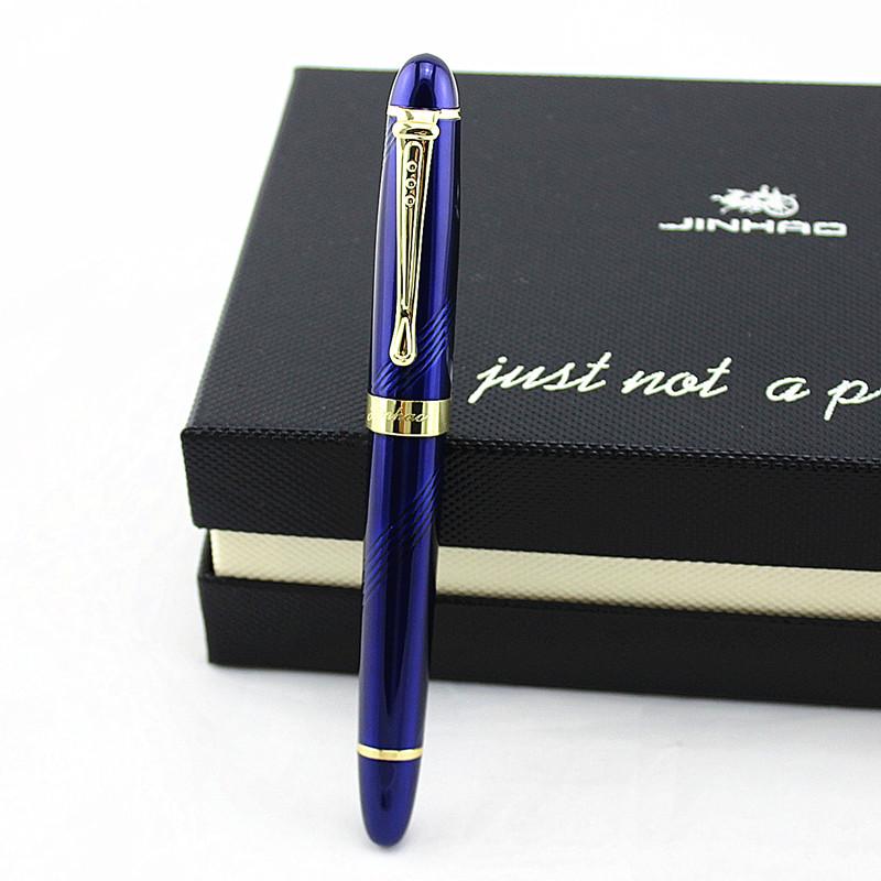 Jinhao X450 Nero Lucido 18Kgp Pennino 0.7Mm Pennino Lrgo Jinhao 450 Lusso Business Viola Vino Verde Dorato 21 Colori Seleziona