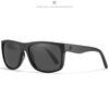 KDEAM Square-frame sunglasses, polarized, iridescent lenses, for outdoor driving TR Sports sunglasses KD0721
