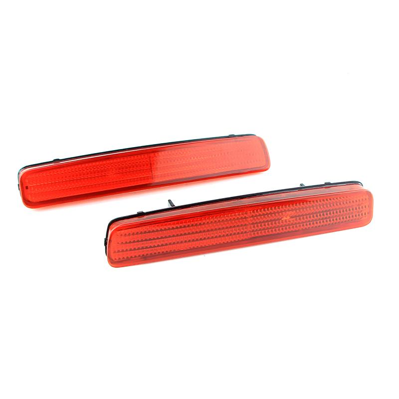 2pcs Rear Signal Light Shell Rear Bumper Reflector Light Shell No Bulbs For Toyota Prius V 2012-2017 Scion tC 2014-2016