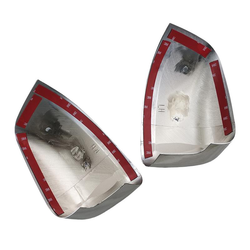 For Jeep Cherokee 2010 201 12012 2013 2014 2015 -  Door Mirror Covers Tools Car Accessories Silver Car Rearview Stickers