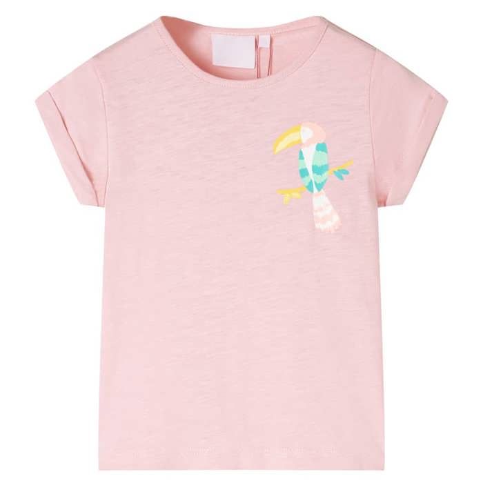 T-shirt pour enfants rose clair 92/104/116/128/140