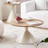 Donzhu Nordic Cream Style Round Coffee Table
