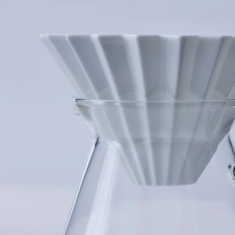 Servitor de cafea ORIGAMI Sticla cu HARIO 710ml (când este plin) SERVER DE CAFEA