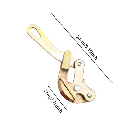 Carbon Steel Wire Grip Rope Jaw Puller High Strength Heavy Duty Lightweight