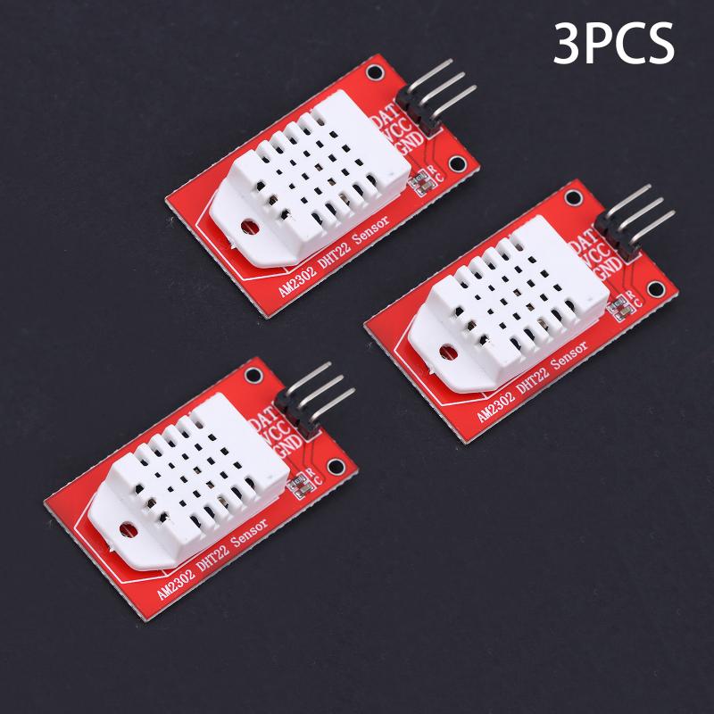 1/2/3Pcs High Precision Am2302 Dht22 Sensor Module Digital Temperature Humidity Sensor For Arduino