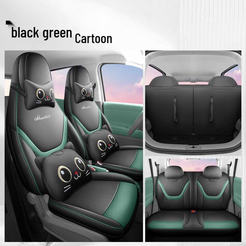 Fifth Gen Wuling Hongguang Mini: 26 Cartoon Leather Car Seat Covers