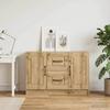 Artisan Oak Sideboard 89 x 34.5 x 57 cm Particleboard