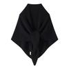 100% Wool Triangle Scarf Shawl Women Winter Warm Knitted Wrap Neck Scarf Oversized Soft Pashmina for Cold Weather Outdoor [75x187cm]