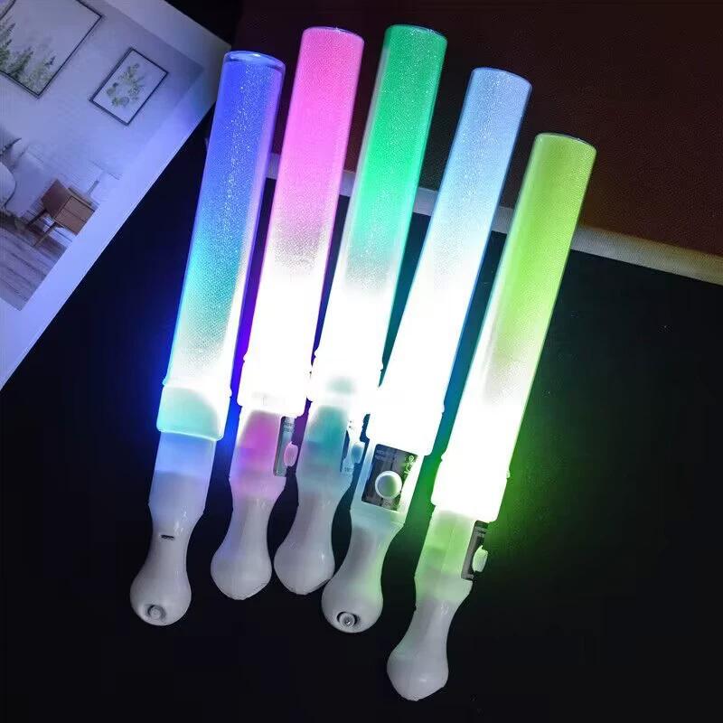 Colors Glow Stick Kpop Led Lightstick Music Concert Support Stick Light Rods Wedding Party Christmas New Year Decor