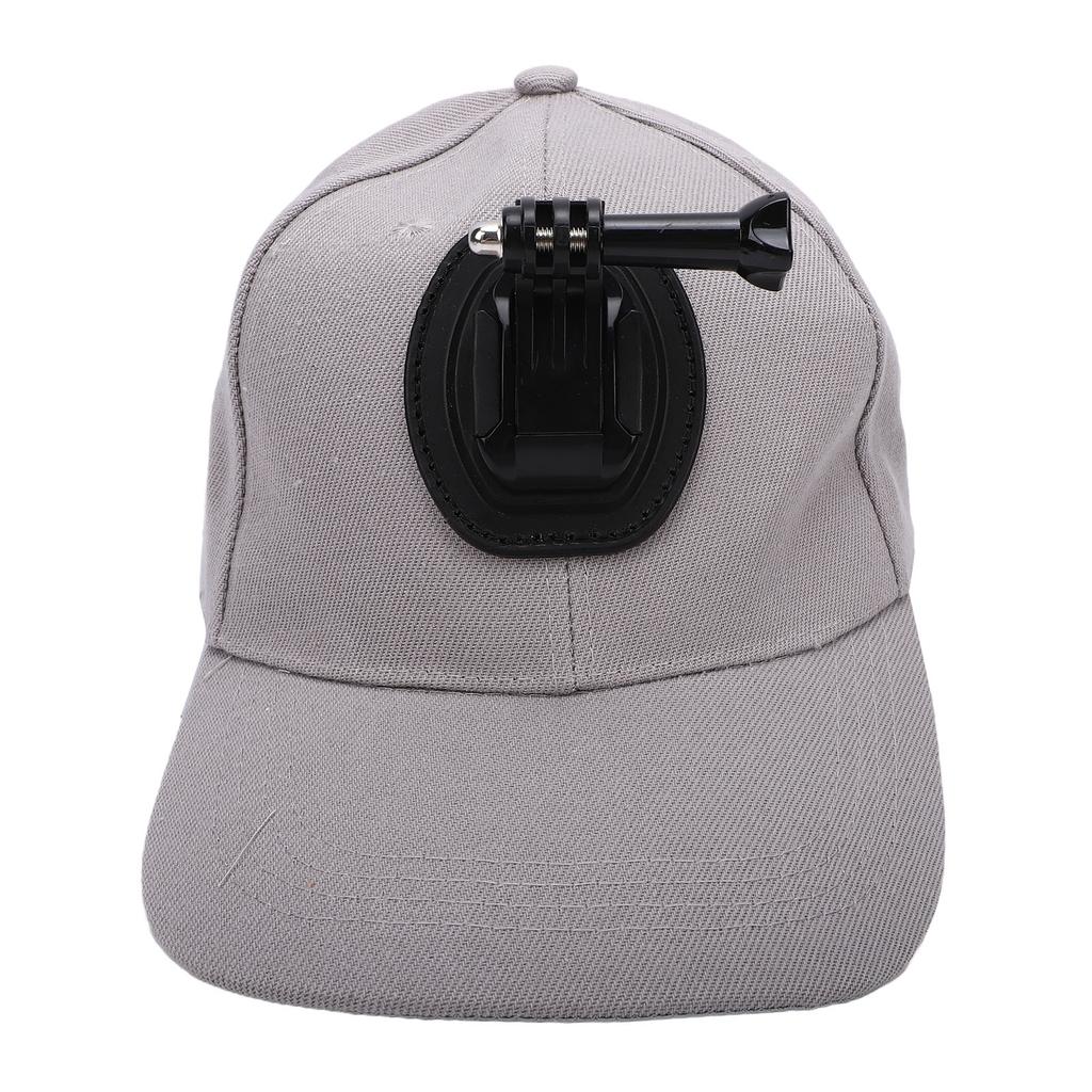 Action Camera Mount Hat Lightweight Baseball Hat with Camera Mount for Outdoor Sports Travel Hiking