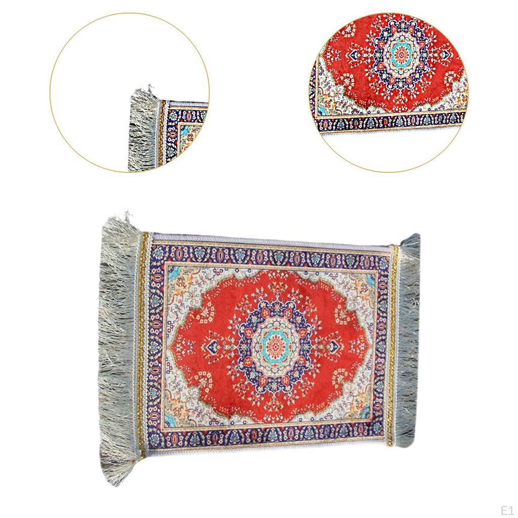 Muslim Prayer Rug Worship Mat Gift Islamic for Temple Room