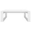 Coffee Table White 100 x 100 x 35 cm Engineered Wood