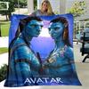 Avatar Movie Printed Soft Warm Blanket for Living Room Bedroom Bed Sofa Couch Office Gifts Flannel Throw Blankets