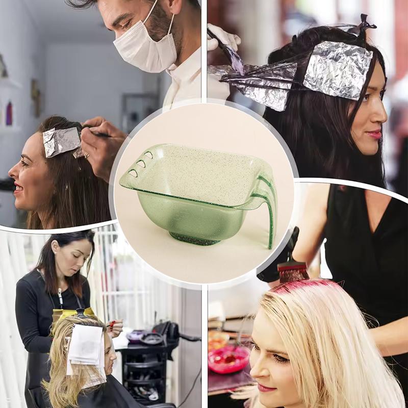 1pcs Professional Hair Coloring Bowl Large Capacity Dye Mixing Case Suction Container Salon Dyeing Tint Bowl Hair Styling Tools