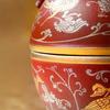 Edenus Tang Dynasty Lacquer Red Ceramic Travel Tea Set