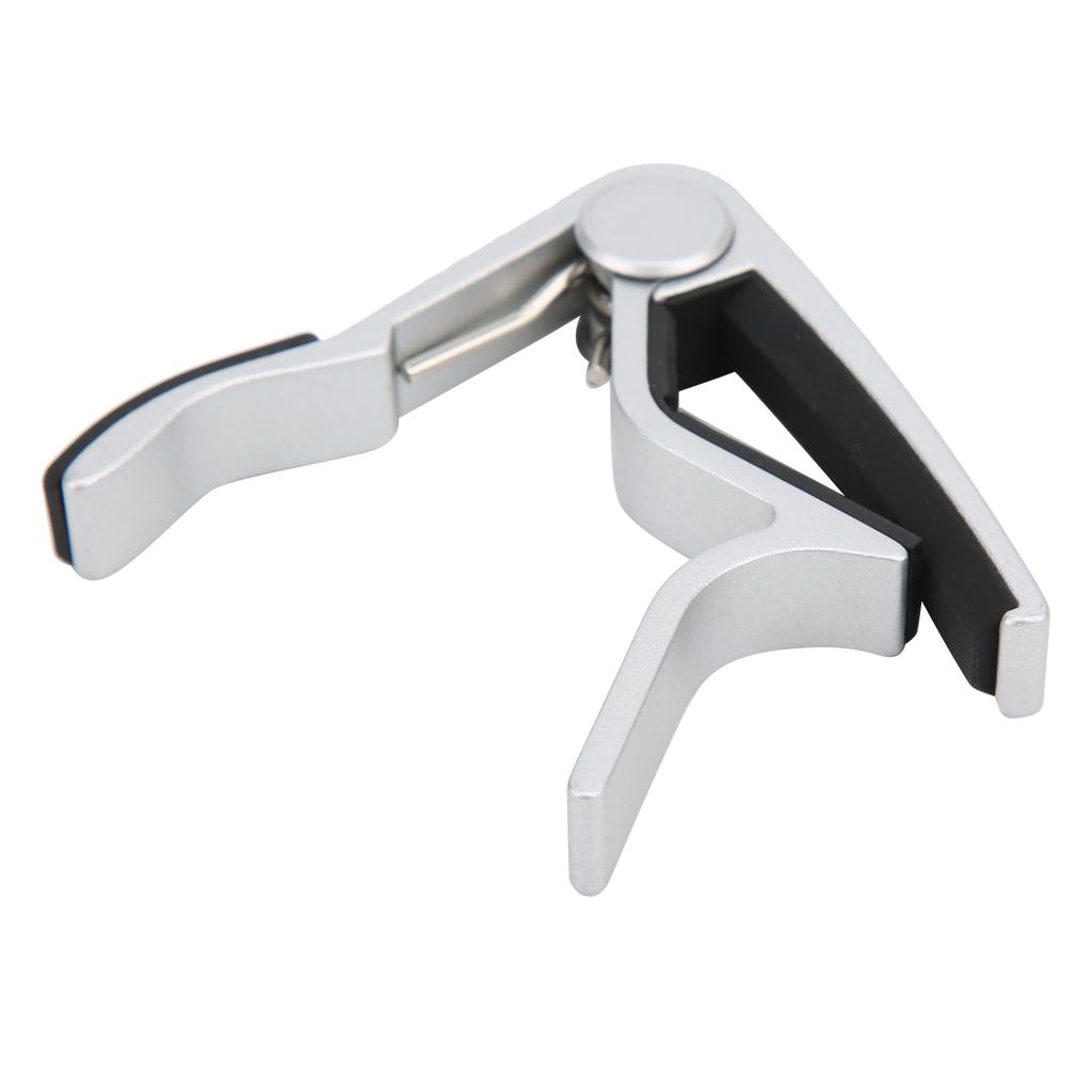 Capo Tone Change Quick Aluminium for Acoustic Electric Guitar Ukulele Bass Violin BanjoSilver